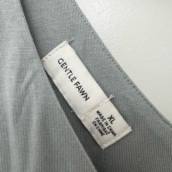 🩷🩷🩷SOLD!!🩷🩷🩷 GENTLE FAWN - NWOT - Starling V-Neck Tank - Seafoam - size XL - Picture 7 of 7